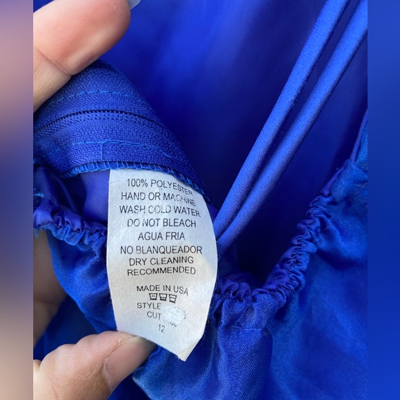 Girls Blue Dress size 12 - Picture 8 of 12